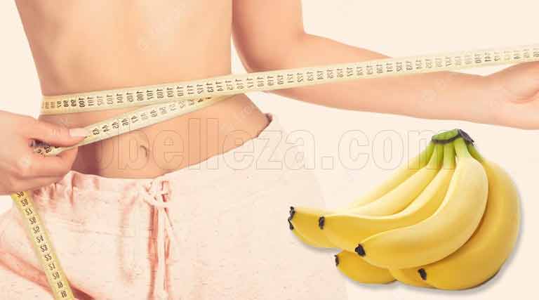 El truco del plátano para bajar de peso